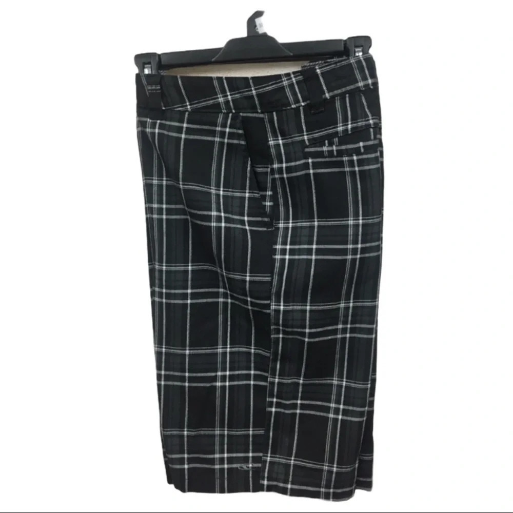 Sh48 Oneill Surfer Brand Plaid Striped Shorts 36